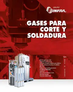 Vista previa de Infra catálogo Gases para corte y soldadura, nuevo folleto de la tienda, válido en México a partir del 07.01.2025