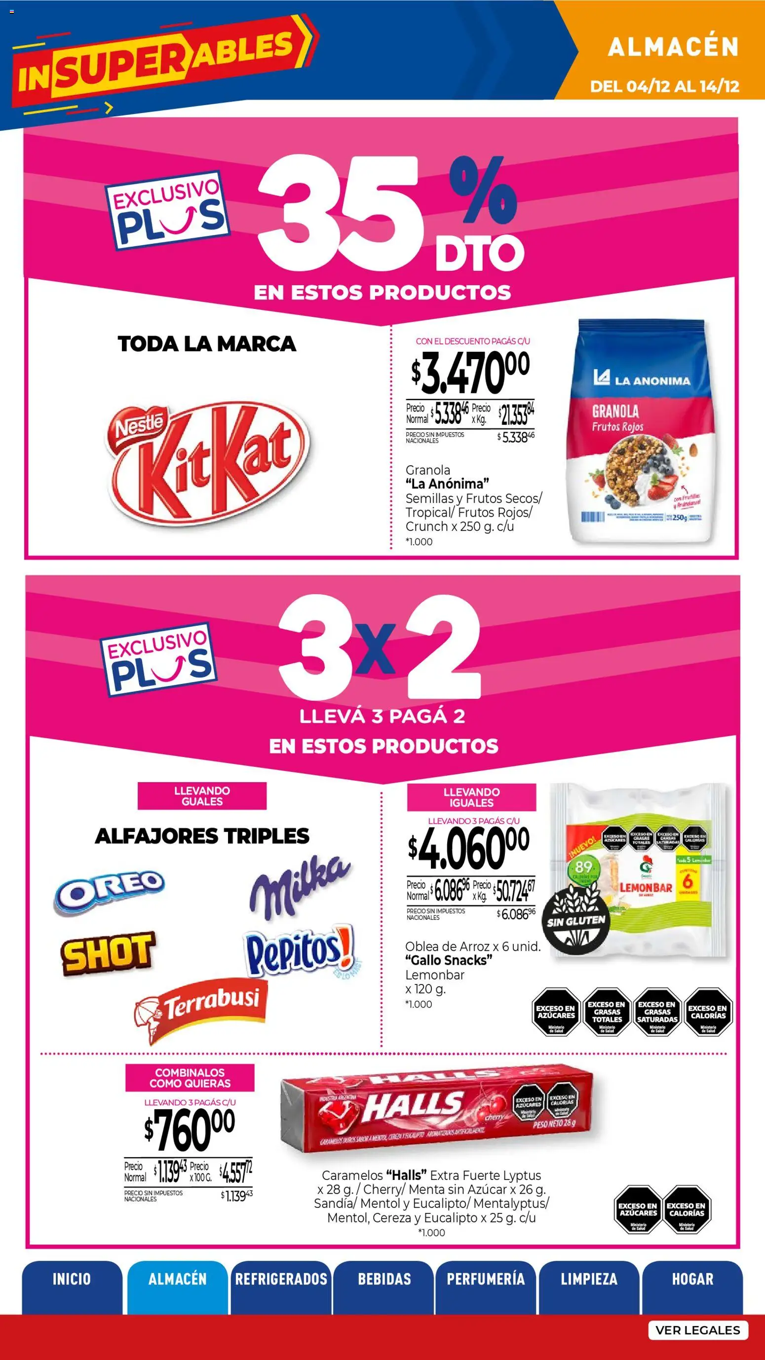 La Anonima - catalogos │ válido desde el 04.12.2025 | Página: 11 | Productos: Peso, Azucar, Semillas, Arroz