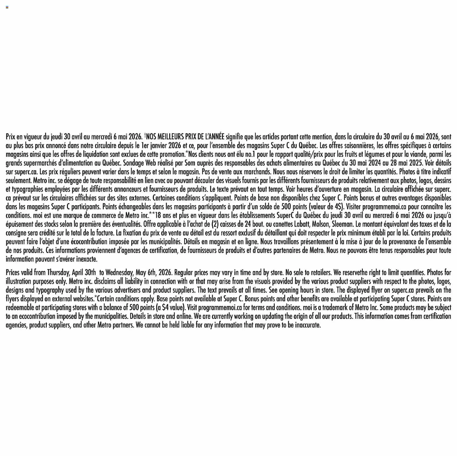 Super C flyer valid from 30.04.2026 | Page: 18