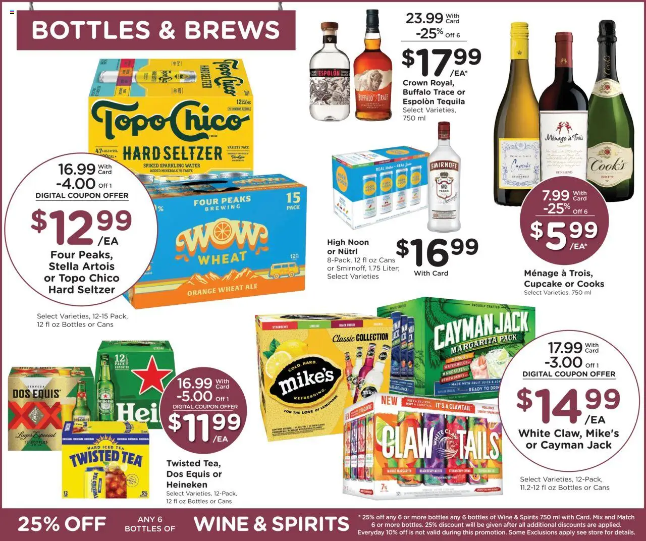 Fry's Food Weekly Ad - valid from 17.09.2025 | Page: 11 | Products: Tea, Vodka, Water, Mango