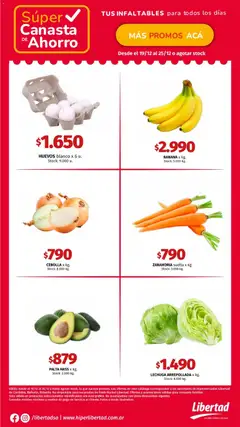 Vista previa Hipermercado Libertad - CANASTA SEM 51 CENTRO válido desde el 19.12.2025 | Página: 3