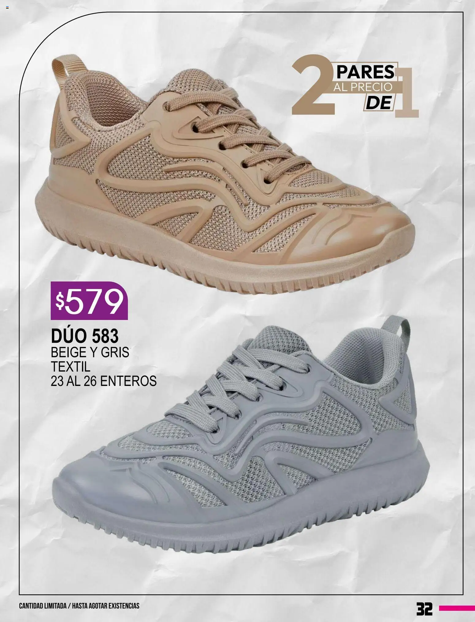 Nuevas ofertas de Cklass válidas en toda la República Mexicana desde el 08.01.2026. ¡Encuentra las mejores ofertas en Cklass catálogo Especial Supersport Caballero! | Página: 85