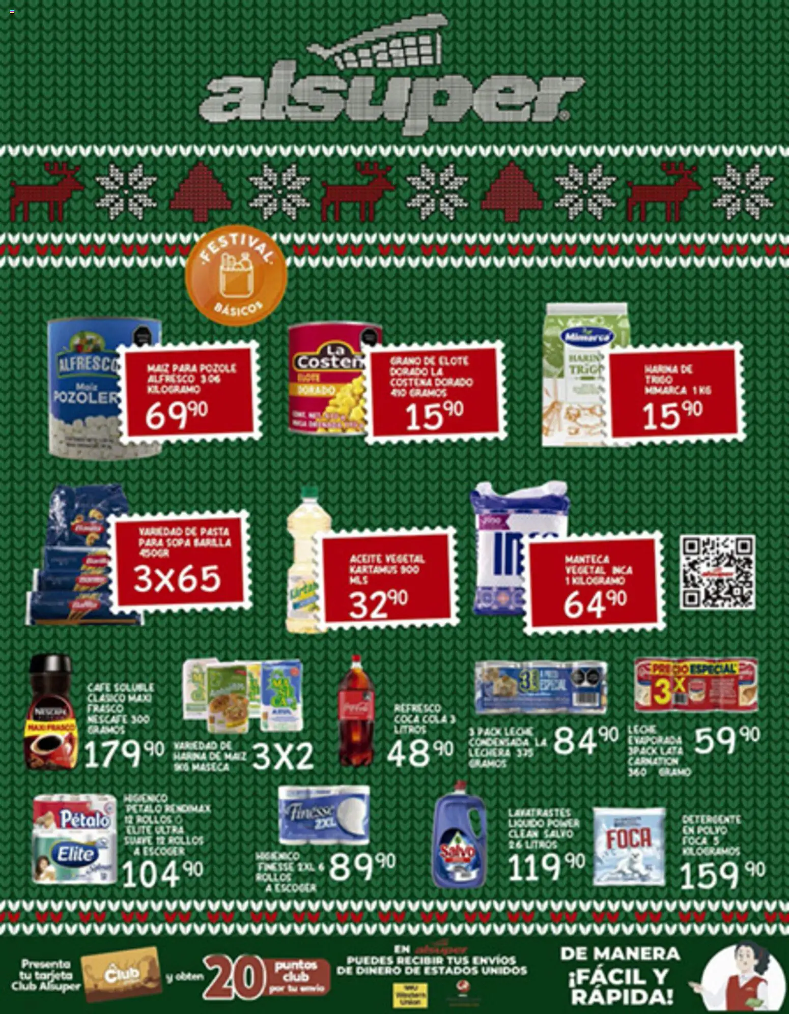 Nuevas ofertas de Alsuper válidas en toda la República Mexicana desde el 05.12.2025. ¡Encuentra las mejores ofertas en Alsuper folleto Durango! | Página: 8 | Productos: Detergente, Sopa, Aceite, Polvo