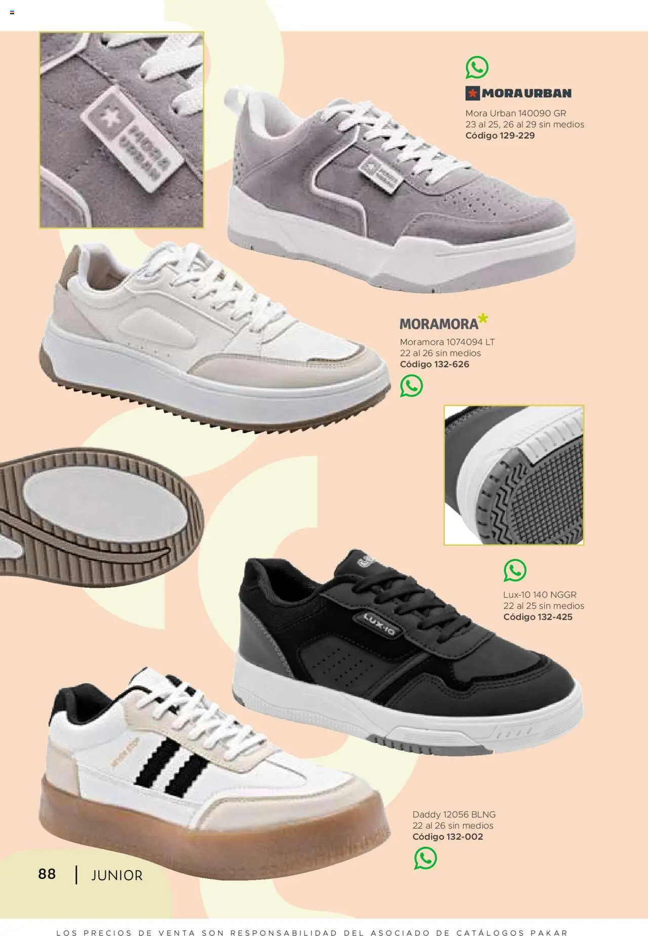 Nuevas ofertas de SC Pakar válidas en toda la República Mexicana desde el 24.07.2025. ¡Encuentra las mejores ofertas en SC Pakar - Catálogo Junior otoño / invierno! | Página: 88