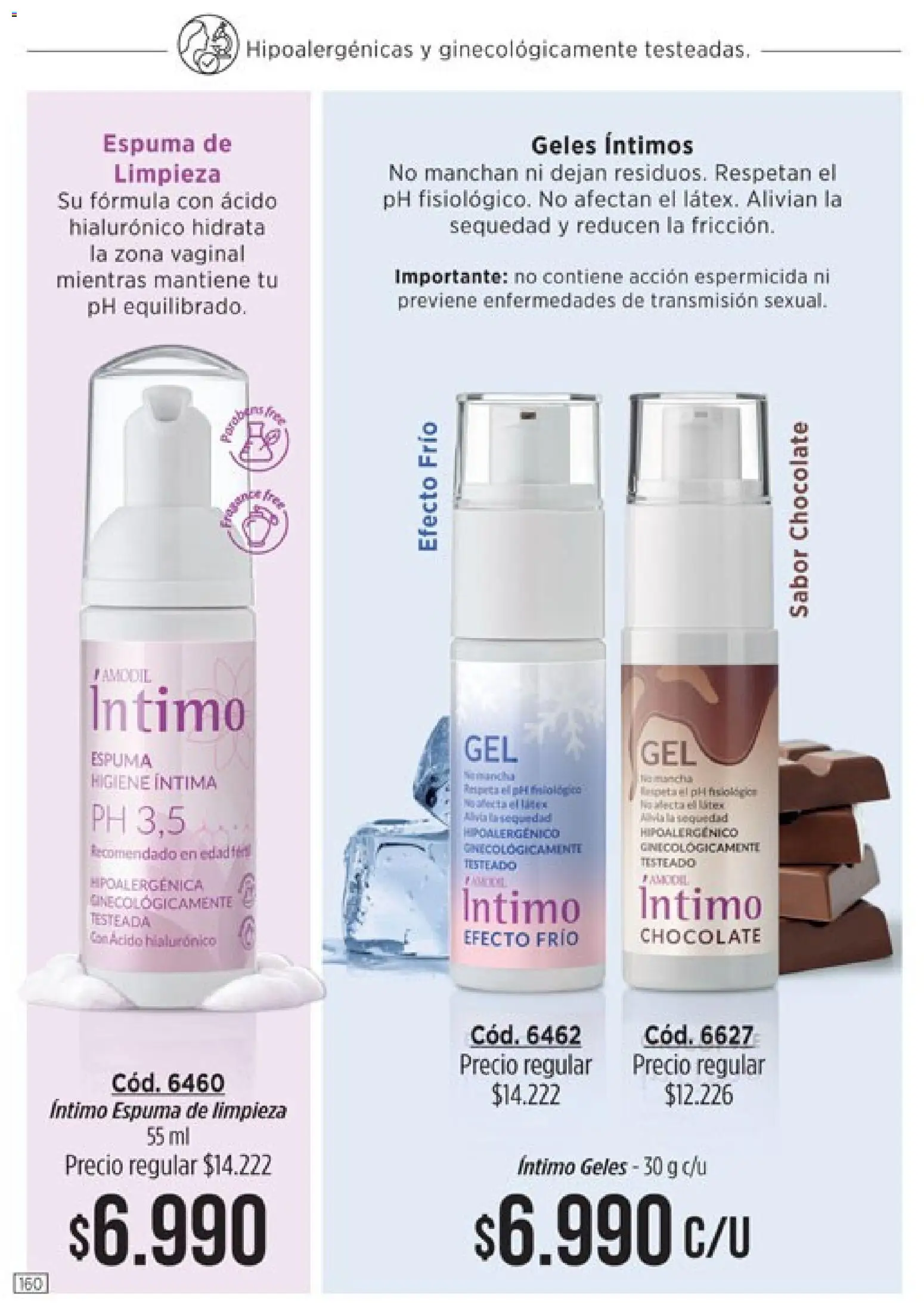 Amodil - Campaña 8 │ válido desde el 08.04.2026 | Página: 160 | Productos: Espuma, Chocolate