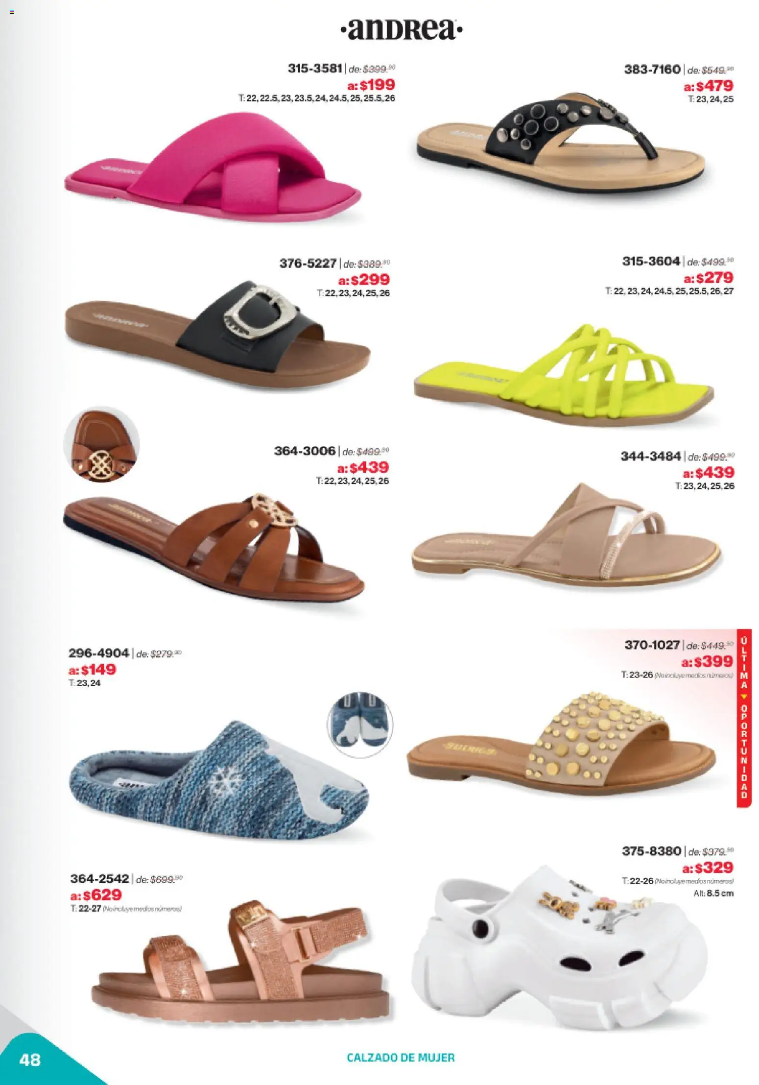 Nuevas ofertas de Andrea válidas en toda la República Mexicana desde el 02.11.2025. ¡Encuentra las mejores ofertas en Andrea catálogo Outlet! | Página: 48