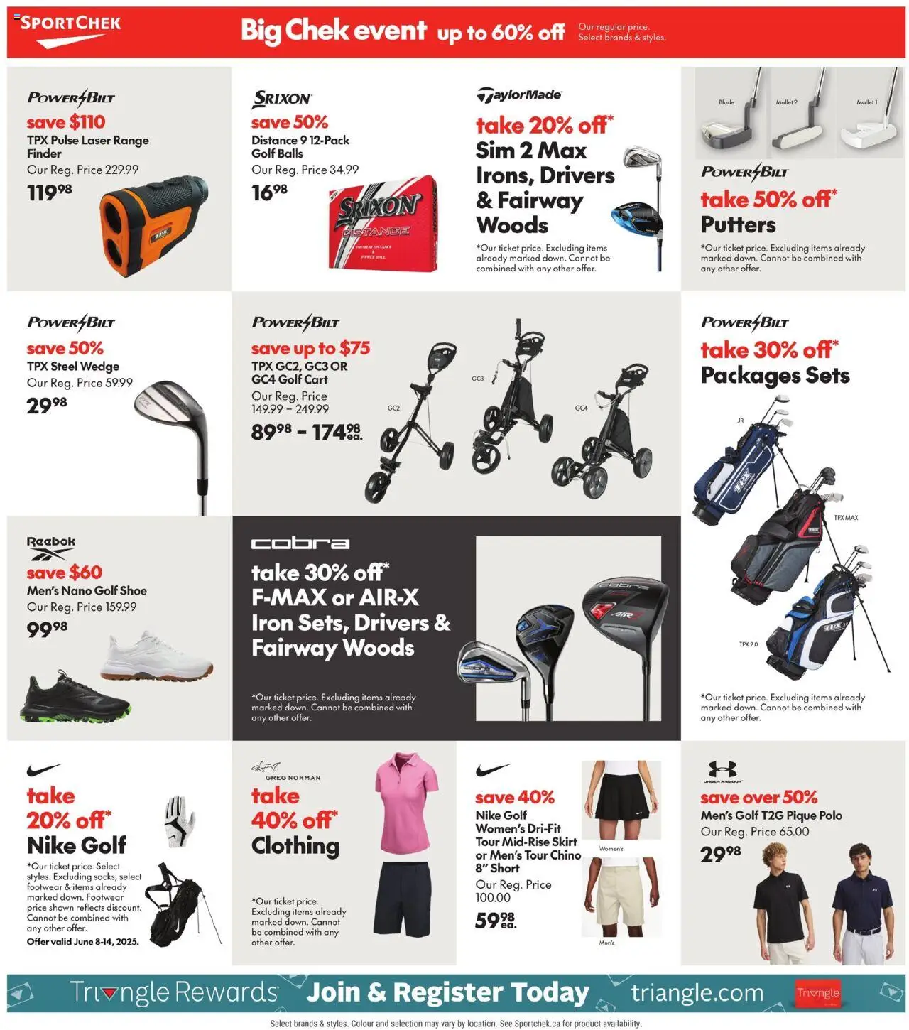 Sport Chek flyer valid from 05.06.2025 | Page: 5 | Products: Iron, Skirt