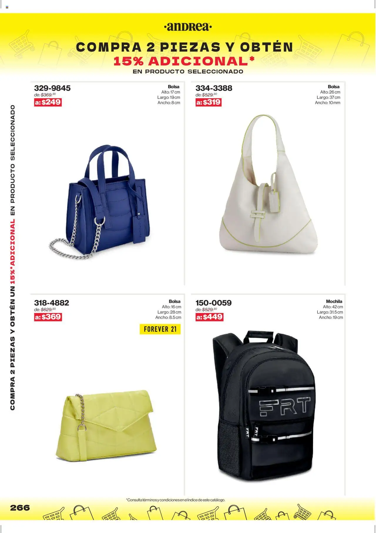 Nuevas ofertas de Andrea válidas en toda la República Mexicana desde el 10.08.2025. ¡Encuentra las mejores ofertas en Andrea - Catálogo Outlet! | Página: 266