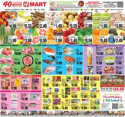 Preview of Hmart weekly ads valid from 01.04.2026
