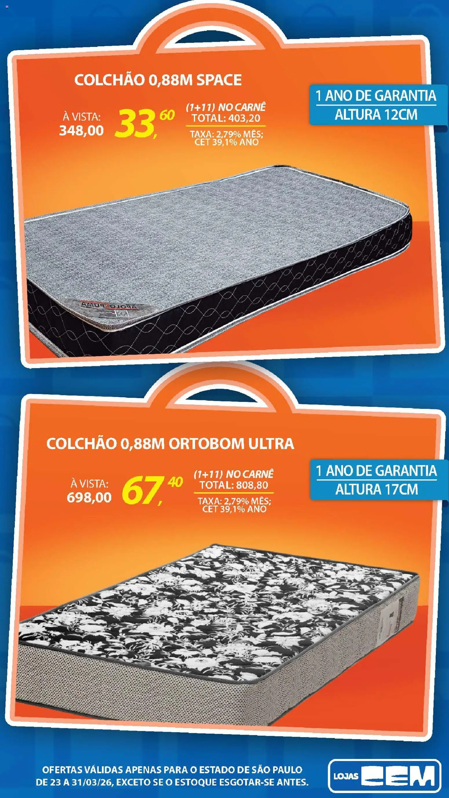 Lojas Cem Folheto - válido de 23.03.2026 | Página: 97