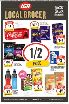 Preview of IGA Local Grocer NT - valid from 27.08.2025