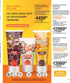 Vista previa Millanel - Catálogo válido desde el 20.10.2025 | Página: 91 | Productos: Protector solar, Brillo, Nuez, Radiante