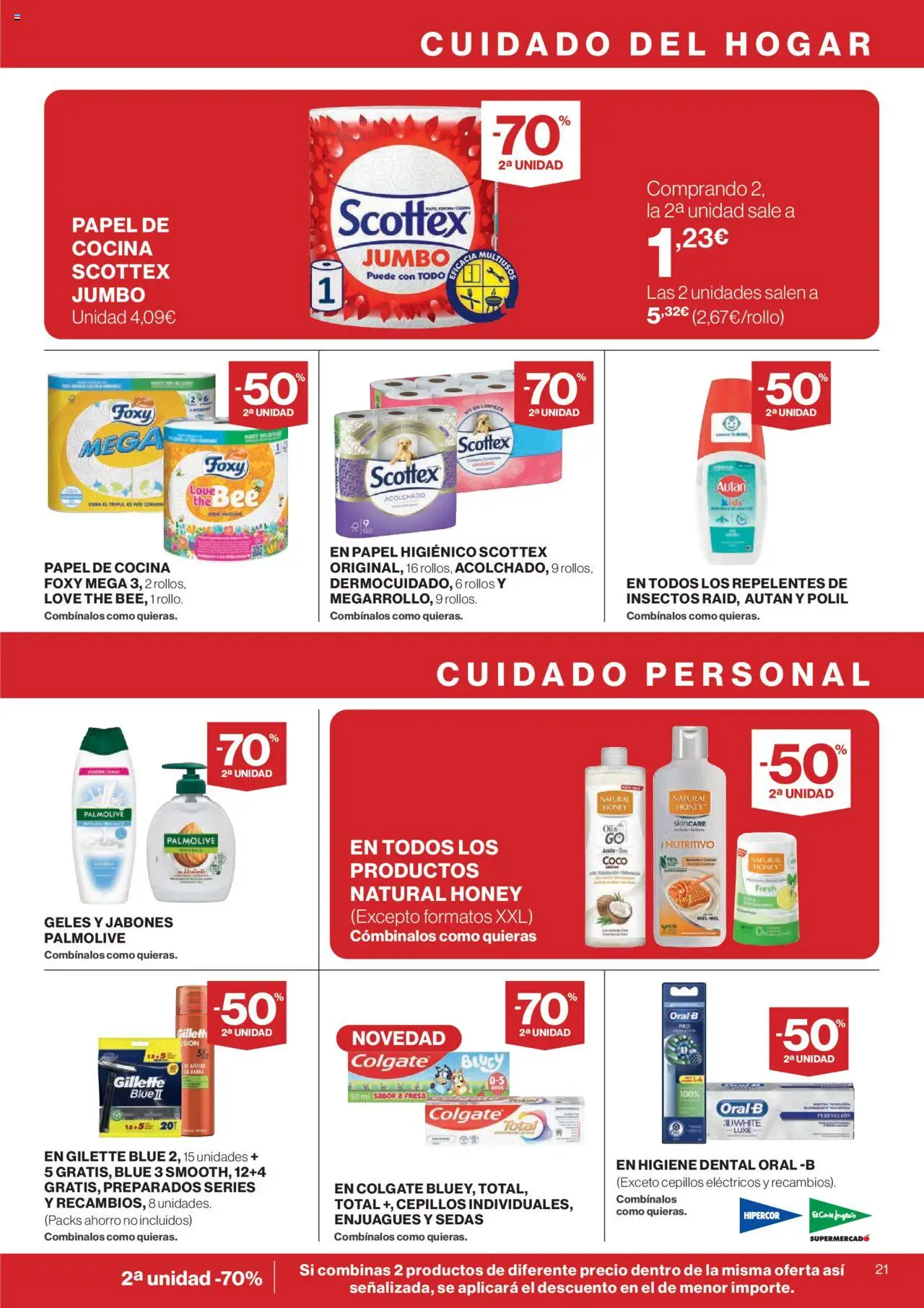 Nuevas ofertas de El Corte Inglés válidas en toda la República Mexicana desde el 14.08.2025. ¡Encuentra las mejores ofertas en El Corte Inglés - Catálogo Nuestros Mejores Precios! | Página: 25 | Productos: Fresa, Papel higiénico, Cocina, Acolchado