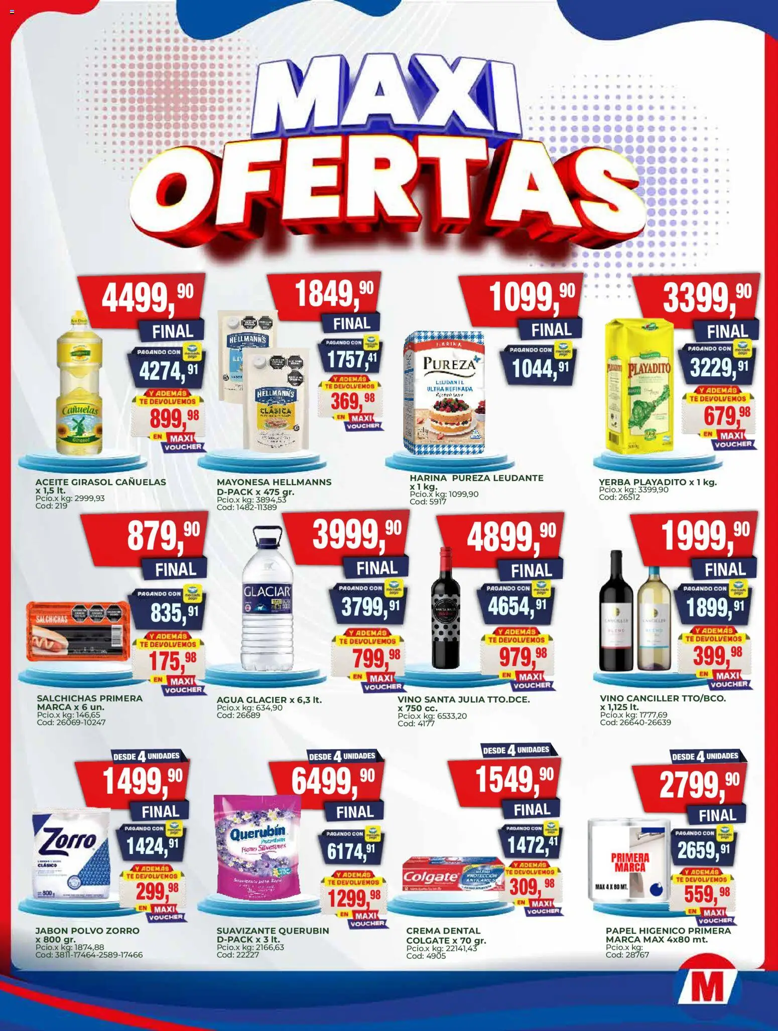Maxiconsumo ofertas │ válido desde el 23.03.2026 | Página: 2 | Productos: Polvo, Agua, Té, Crema