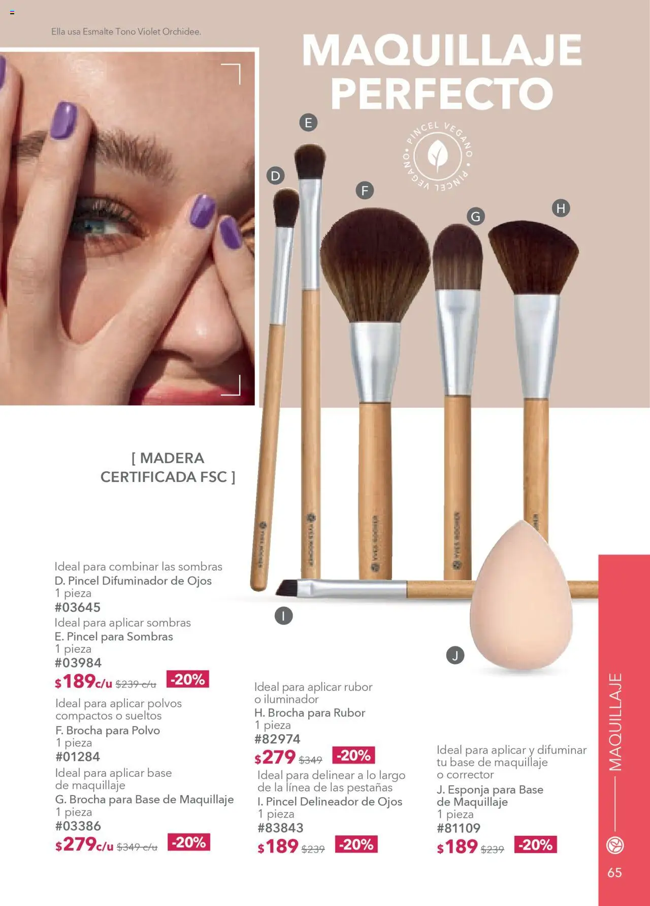 Nuevas ofertas de Yves Rocher válidas en toda la República Mexicana desde el 18.09.2025. ¡Encuentra las mejores ofertas en Yves Rocher - Campaña 13 2025! | Página: 67 | Productos: Pincel, Esponja, Corrector, Rubor