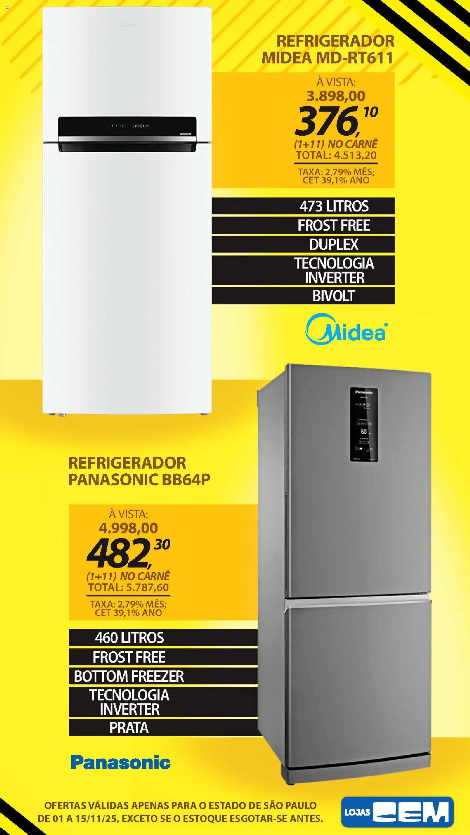 Lojas Cem Folheto - válido de 01.11.2025 | Página: 37