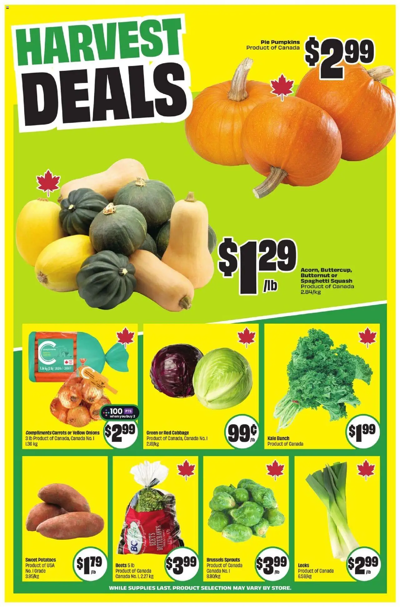 FreshCo flyer valid from 11.09.2025 | Page: 5 | Products: Potatoes