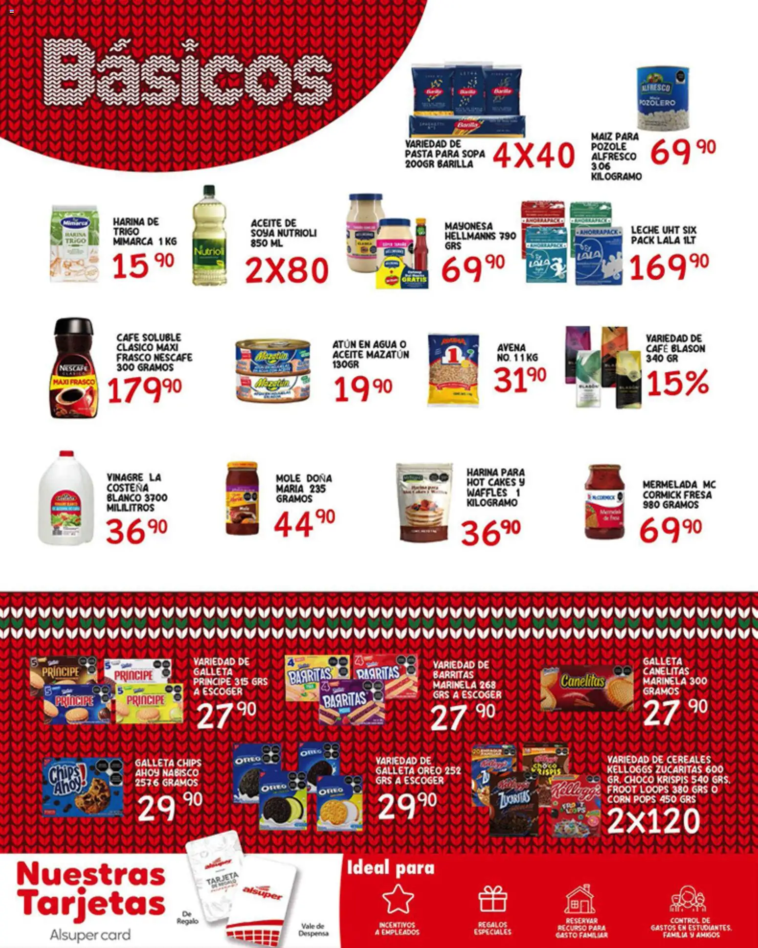 Nuevas ofertas de Alsuper válidas en toda la República Mexicana desde el 21.11.2025. ¡Encuentra las mejores ofertas en Alsuper folleto Chihuahua Estado! | Página: 6 | Productos: Harina, Avena, Atún, Cereales
