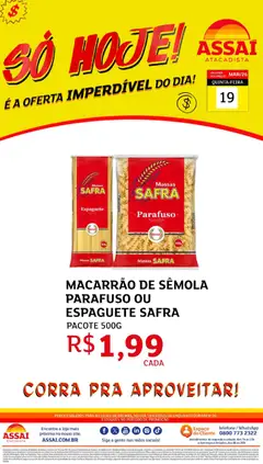 Assaí Atacadista ofertas - TO - Pré-Visualização do folheto da loja Assaí Atacadista, válido de 19.03.2026