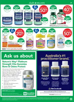 Preview of Terry White Catalogue Aberglasslyn - valid from 23.10.2025 | Page: 21 | Products: Sugar, Multivitamin, Iron, Tablets