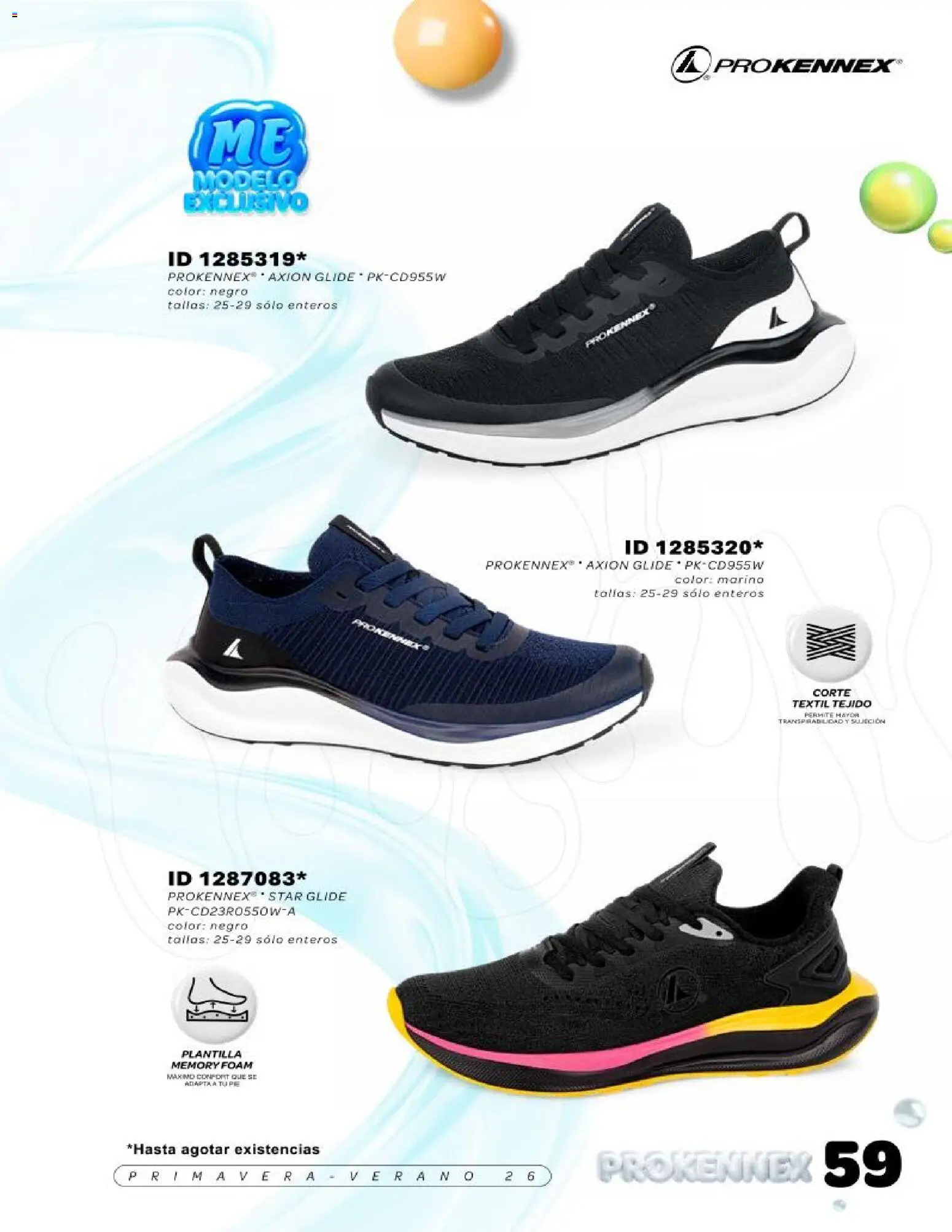 Nuevas ofertas de Price Shoes válidas en toda la República Mexicana desde el 30.03.2026. ¡Encuentra las mejores ofertas en Price Shoes catálogo Prokennex! | Página: 59