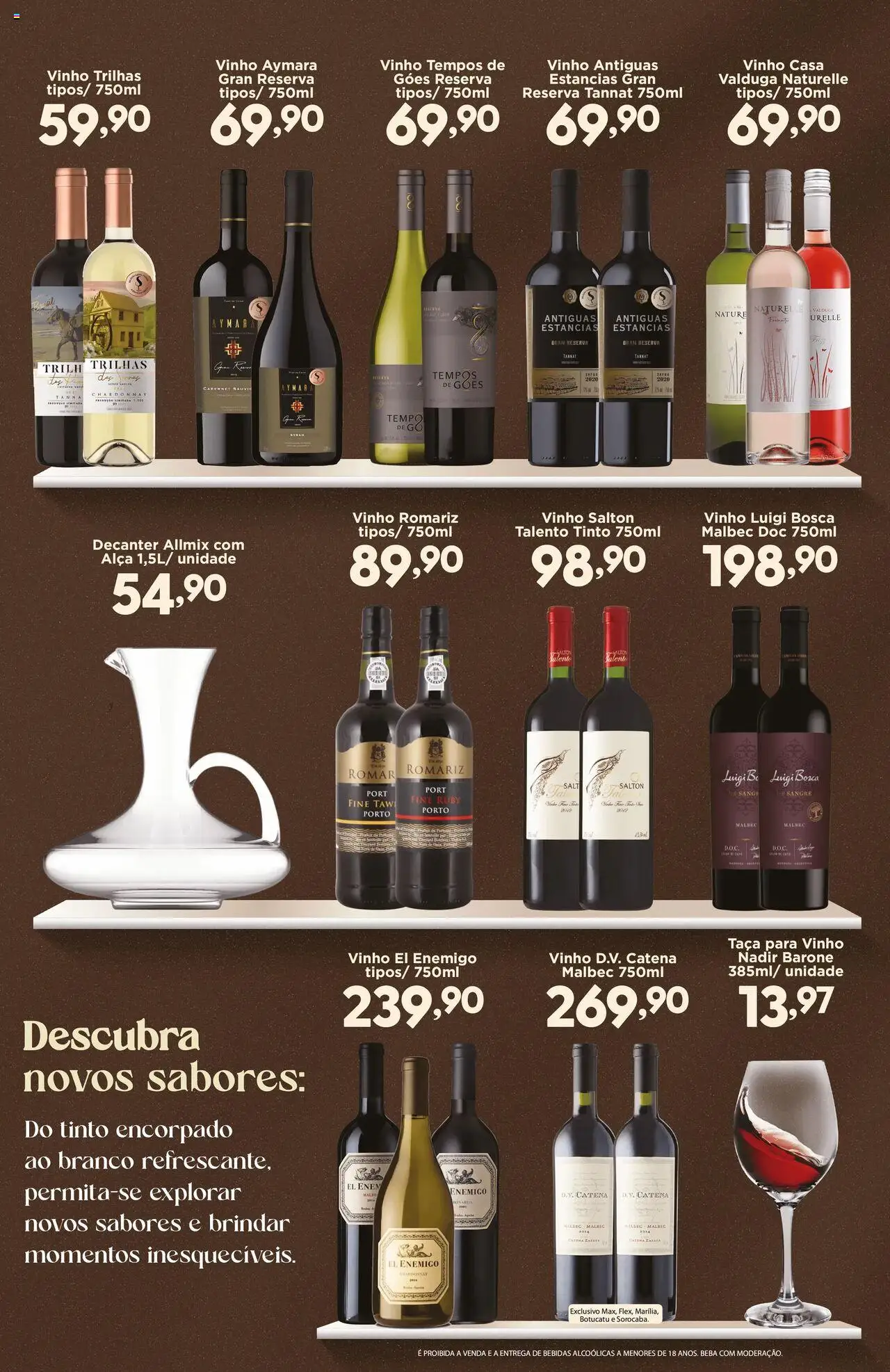 Confiança Folheto - válido de 18.07.2025 | Página: 10 | Produtos: Vinho