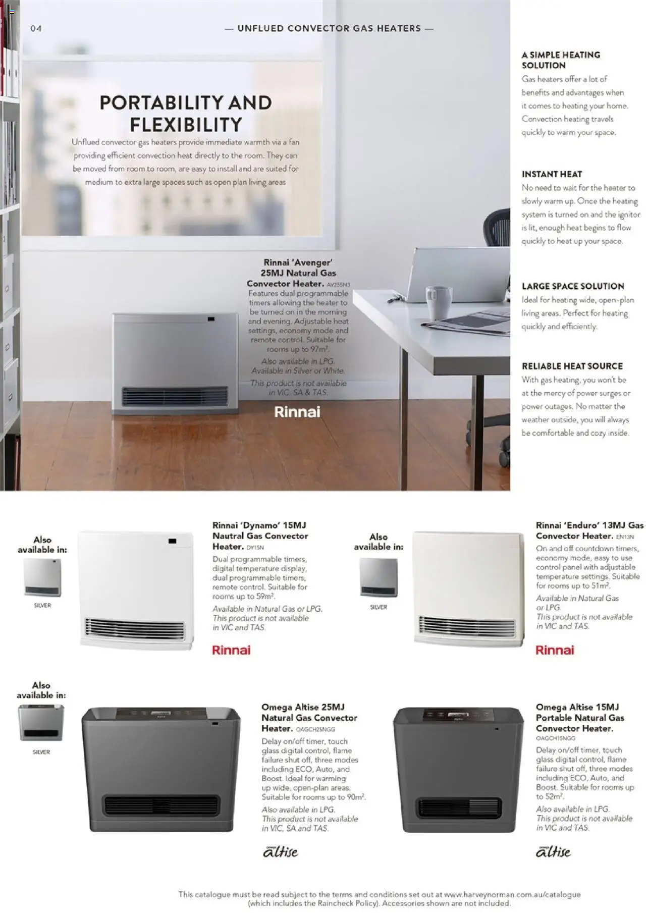 Harvey Norman catalogue - valid from 22.04.2025 | Page: 4 | Products: Heater, Accessories, Digital, Fan