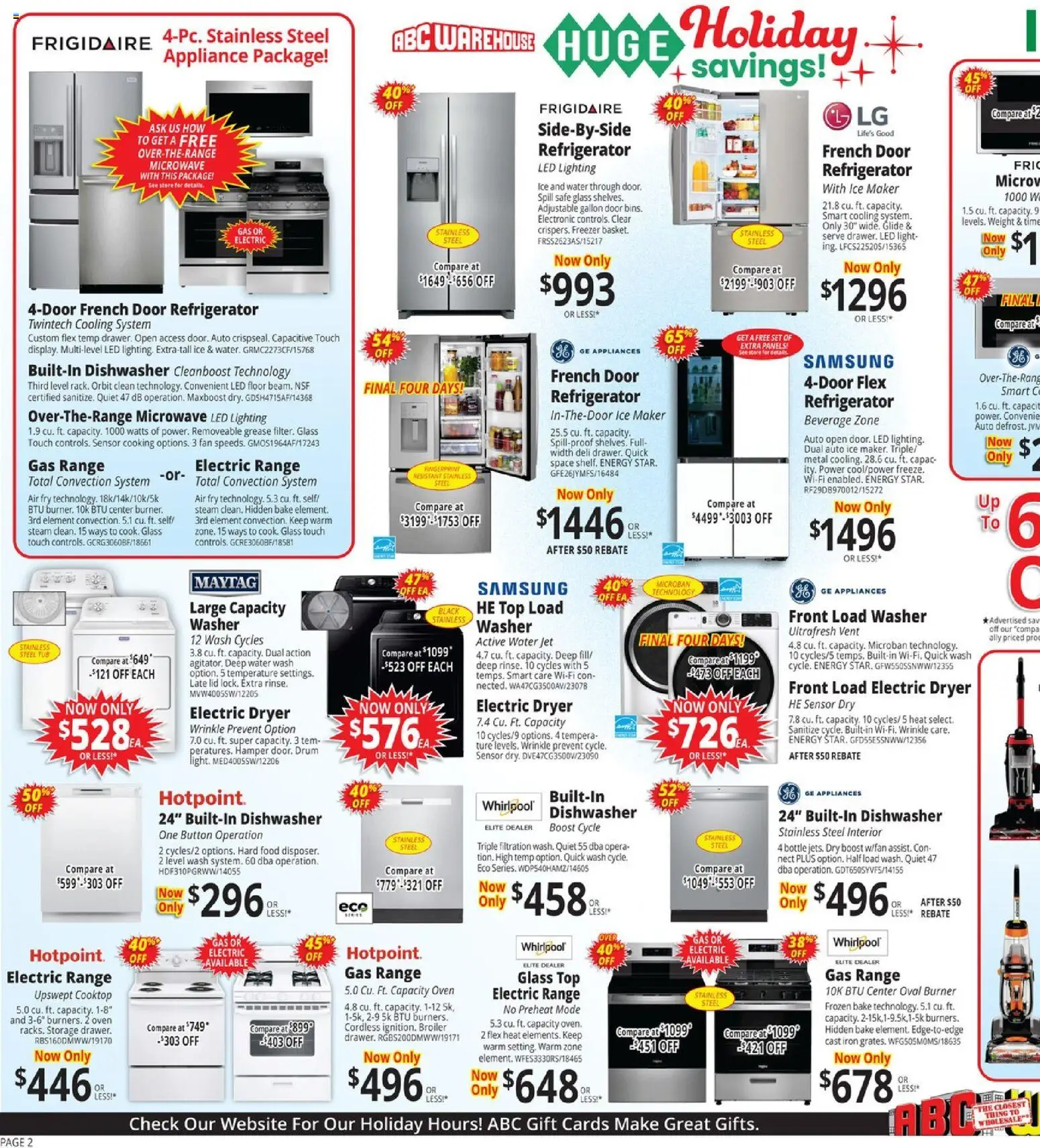 ABC Warehouse Weekly Ad - valid from 07.12.2025 | Page: 2