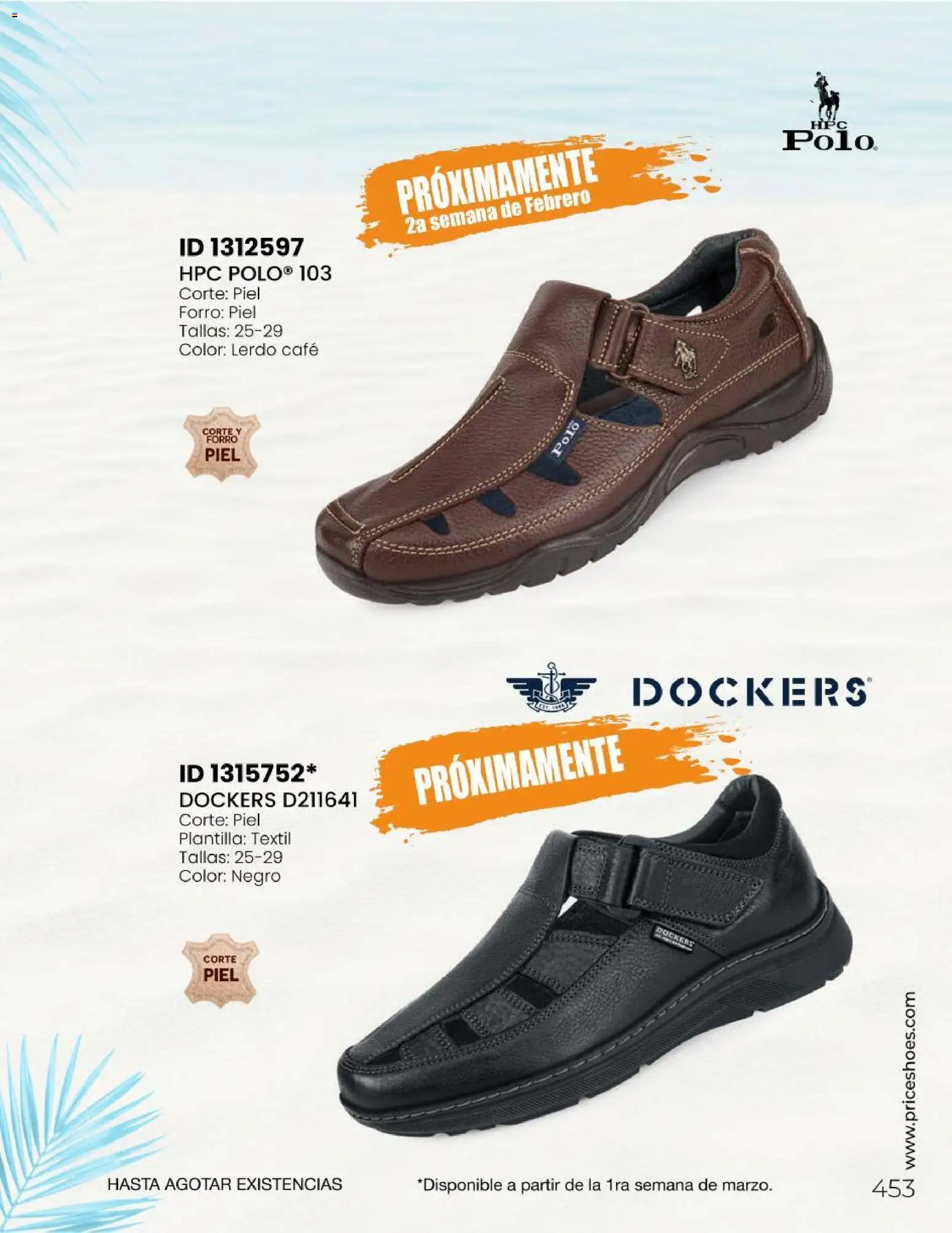 Nuevas ofertas de Price Shoes válidas en toda la República Mexicana desde el 31.01.2026. ¡Encuentra las mejores ofertas en Price Shoes Catálogo Sandalias ! | Página: 453 | Productos: Café