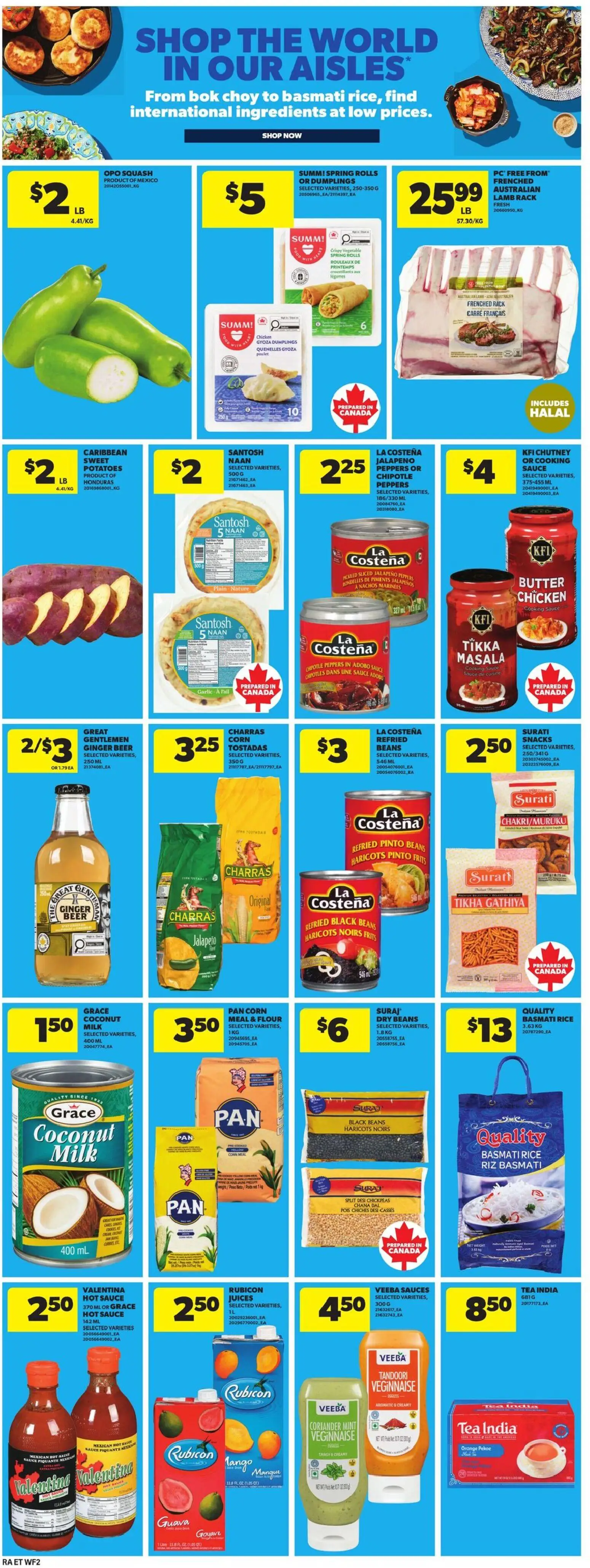 Atlantic Superstore flyer valid from 16.04.2026 | Page: 15 | Products: Rice, Potatoes, Milk, Butter