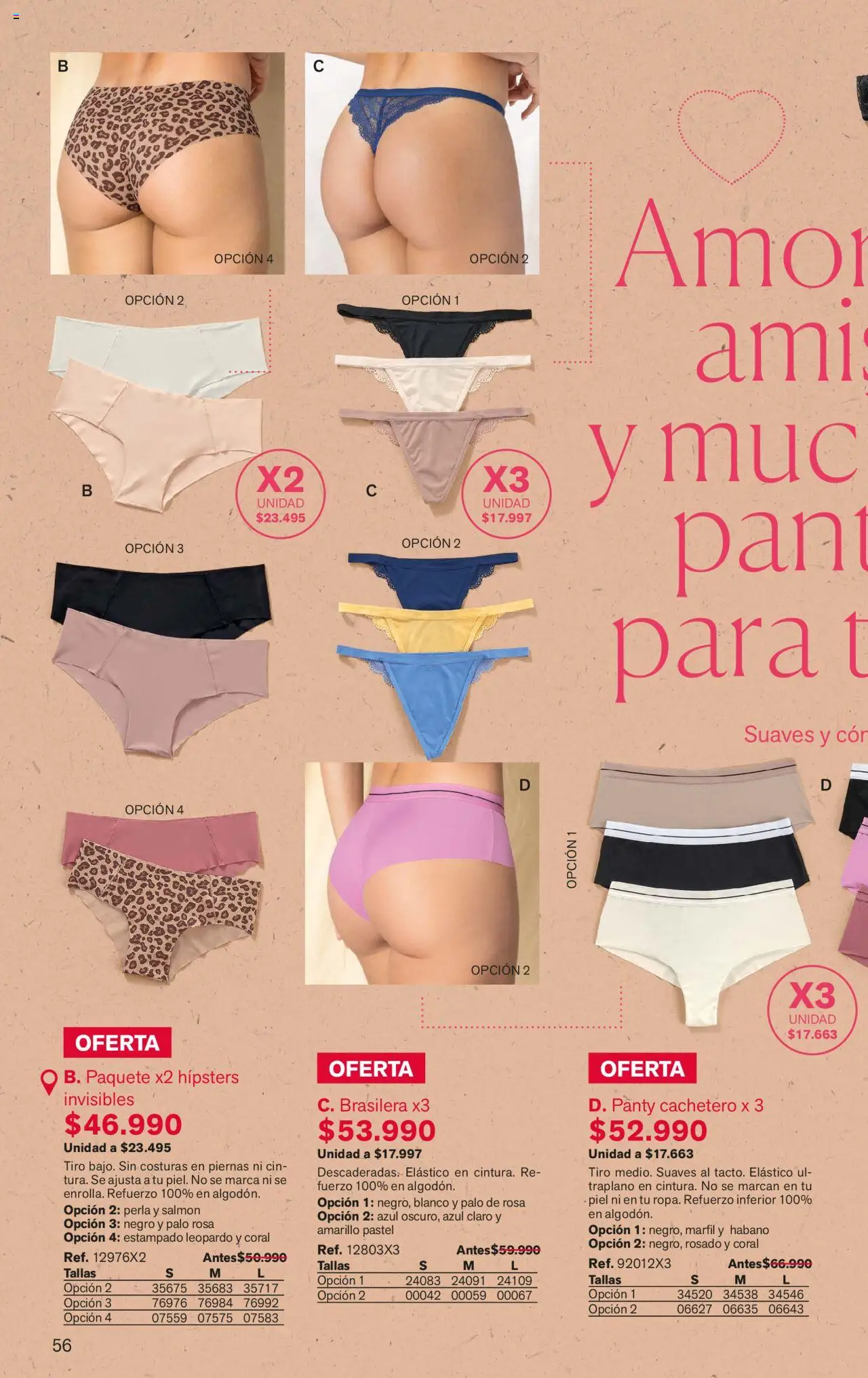 Leonisa revista - valida desde el 01.09.2025 | Página: 56 | Productos: Cachetero