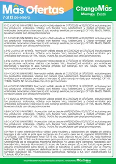 Vista previa Changomas ofertas válido desde el 07.01.2026 | Página: 12 | Productos: Caso
