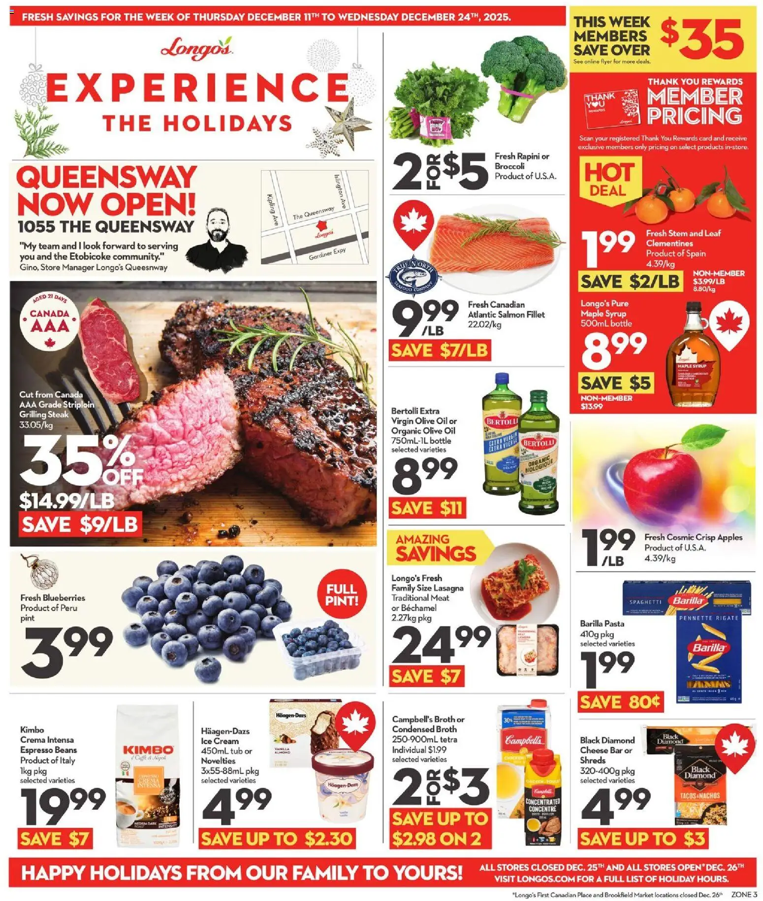Longo's flyer valid from 11.12.2025 | Page: 1