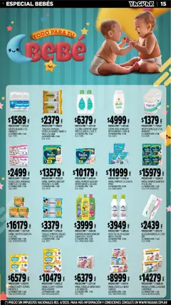 Yaguar catálogo │ válido desde el 18.08.2025 | Página: 15 | Productos: Algodón, Shampoo, Toallitas húmedas, Crema