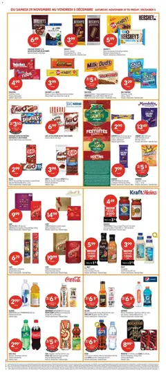 Preview of CADBURY MINI EGGS ou/or DAIRY MILK Mini-barmes, Mini Bars (342 g) Produits sélectionnés/Selected Types from shop Pharmaprix valid from 29.11.2025 | Page: 17