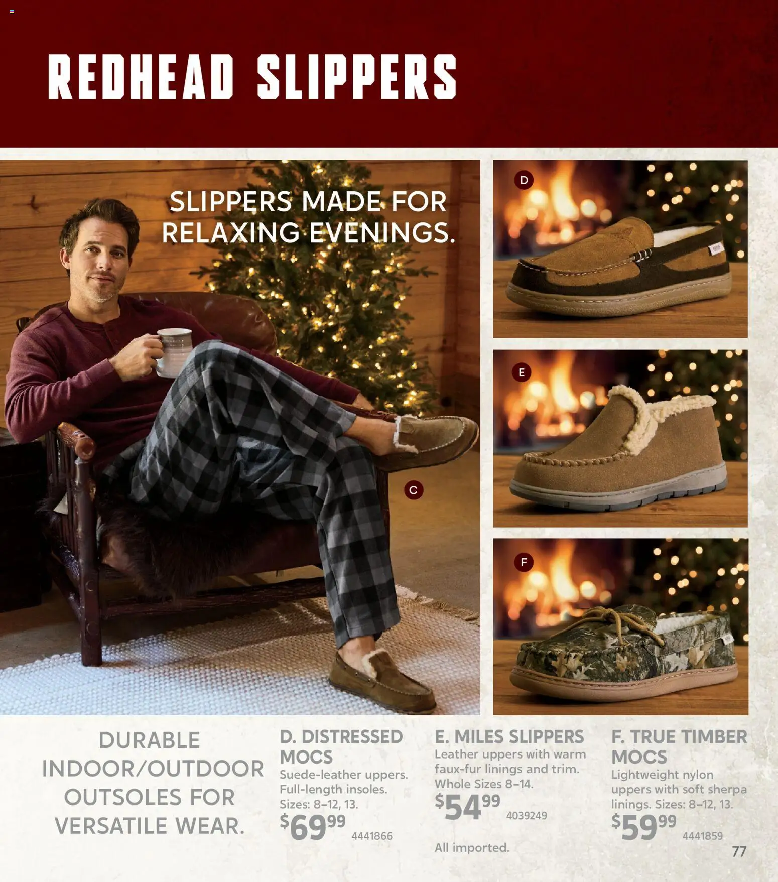 Cabela's Winter Clothing 25 - valid from 20.11.2025 | Page: 77 | Products: Slippers