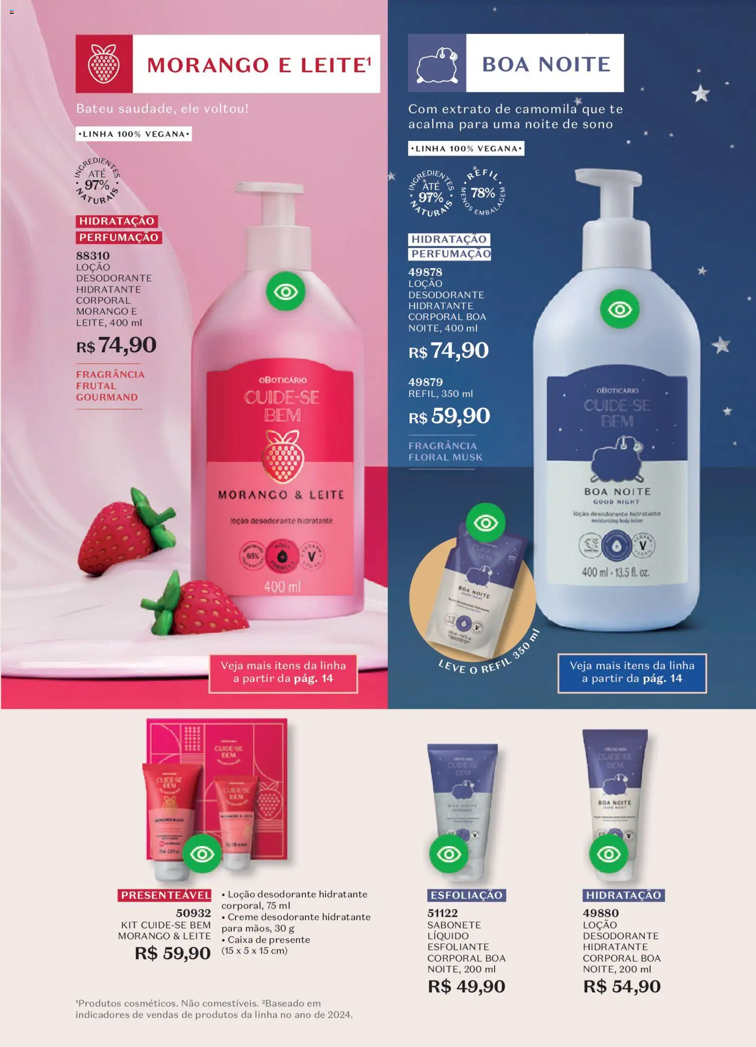 O Boticário Folheto - válido de 09.02.2026 | Página: 15 | Produtos: Fragrância, Hidratante corporal, Creme, Sabonete
