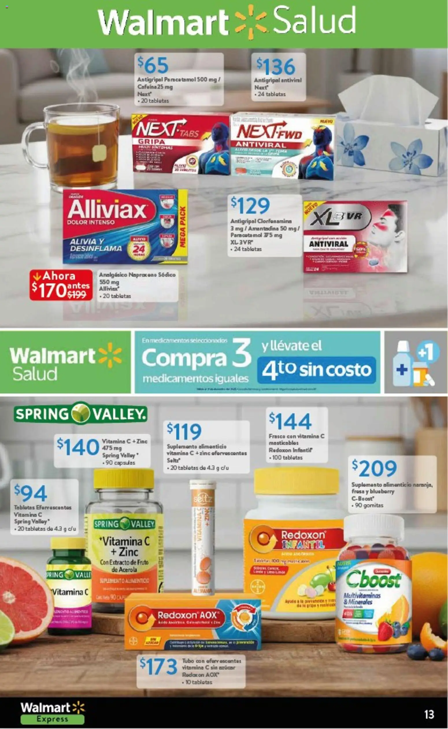 Nuevas ofertas de Walmart Express válidas en toda la República Mexicana desde el 20.11.2025. ¡Encuentra las mejores ofertas en Walmart Express folleto El lujo de compartir está en los detalles! | Página: 13