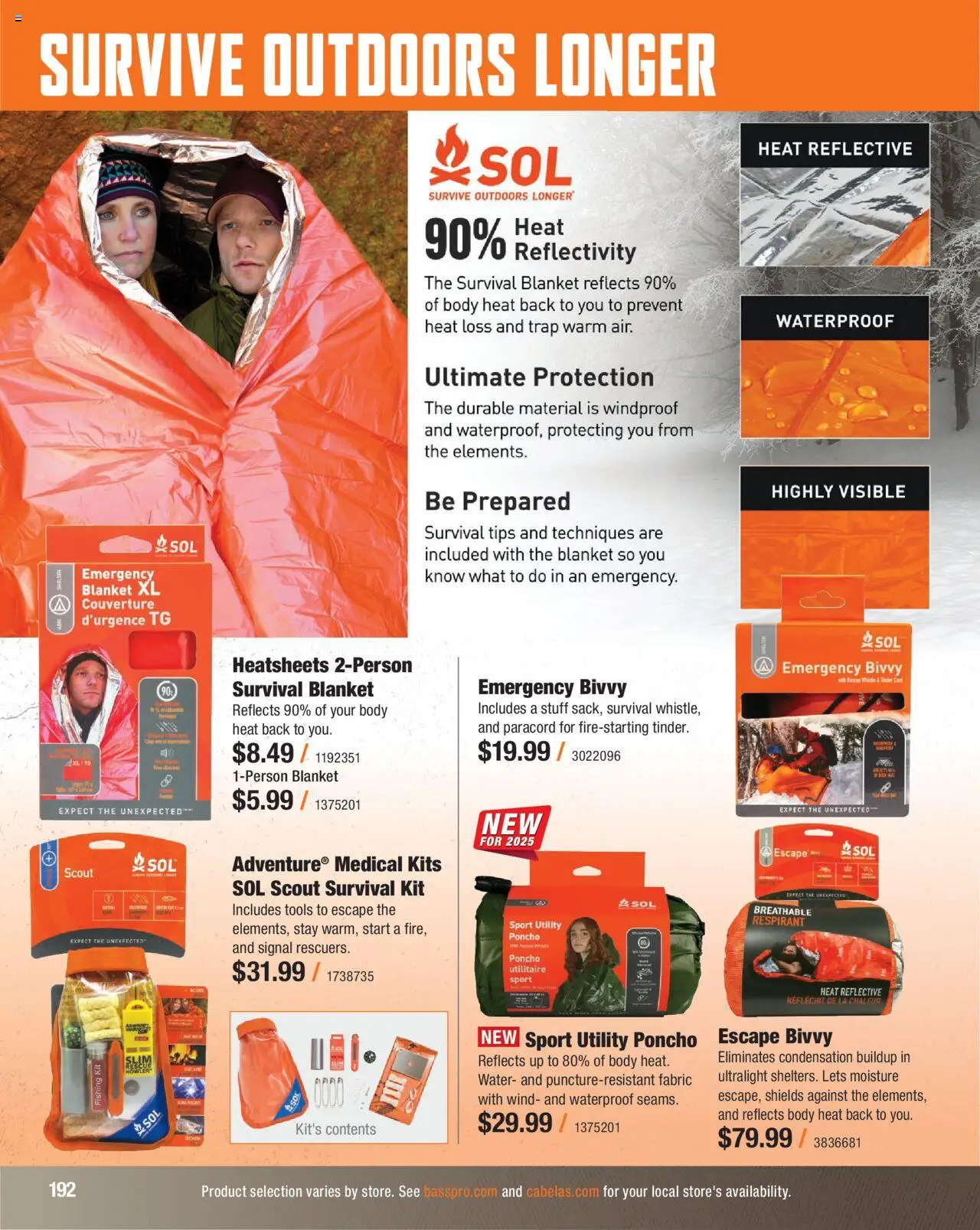 Cabela's Hunting Master 25 - valid from 11.08.2025 | Page: 192 | Products: Blanket, Water