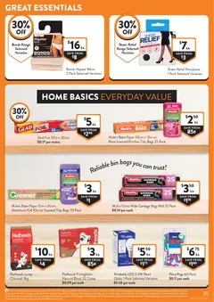 Preview of Foodworks Catalogue  - valid from 18.02.2026 | Page: 35 | Products: Bikini, Shelf, Decor, Garbage bags