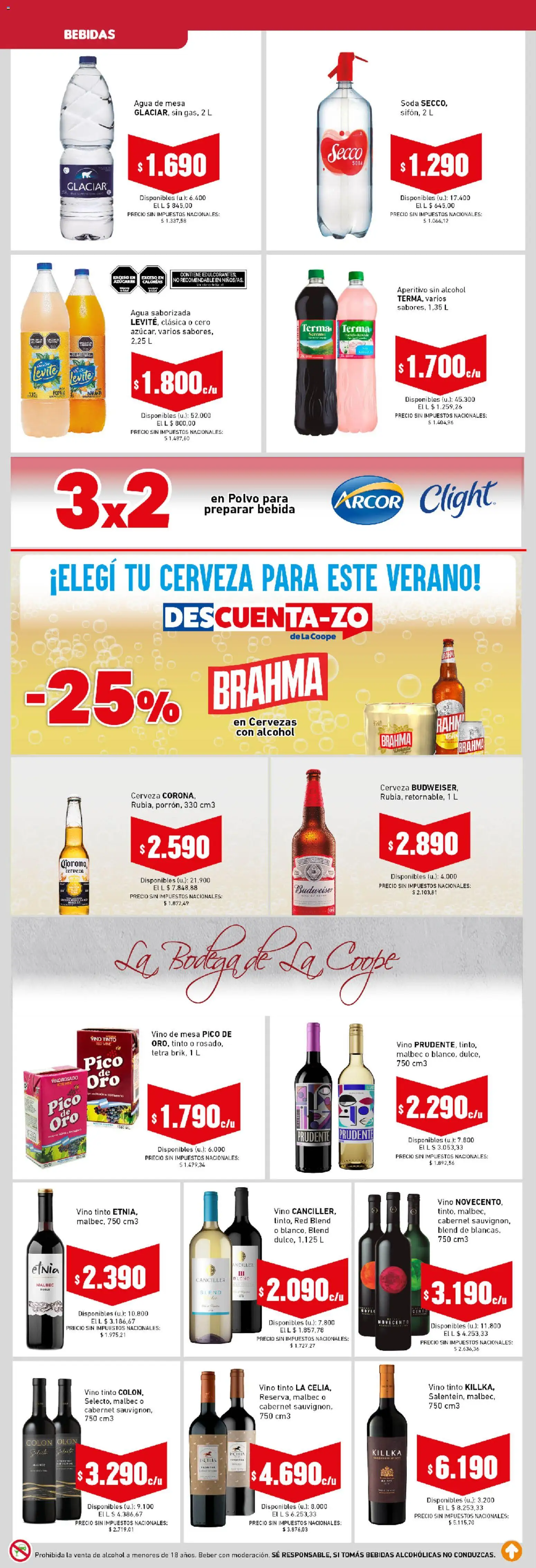 Cooperativa Obrera - Ahorrón │ válido desde el 12.02.2026 | Página: 5 | Productos: Mesa, Polvo, Soda, Agua saborizada