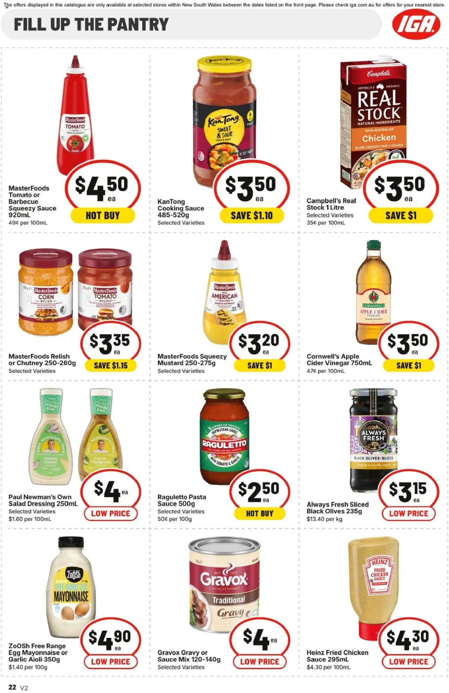 IGA catalogue - valid from 07.01.2026 | Page: 25 | Products: Pasta, Relish, Mayonnaise, Garlic