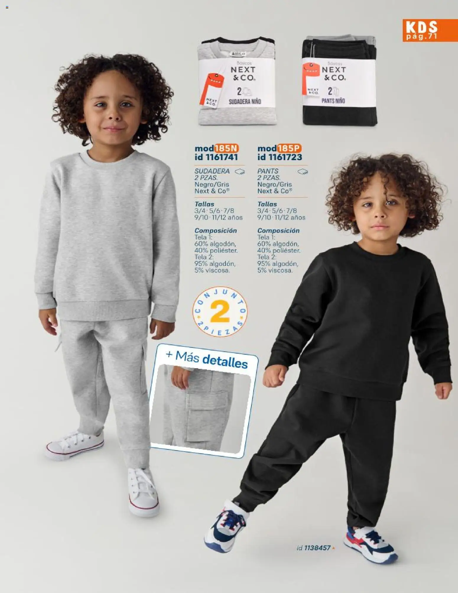 Nuevas ofertas de Price Shoes válidas en toda la República Mexicana desde el 21.10.2025. ¡Encuentra las mejores ofertas en Price Shoes catálogo KIids Oto-Inv 2025! | Página: 71 | Productos: Sudadera, Pants