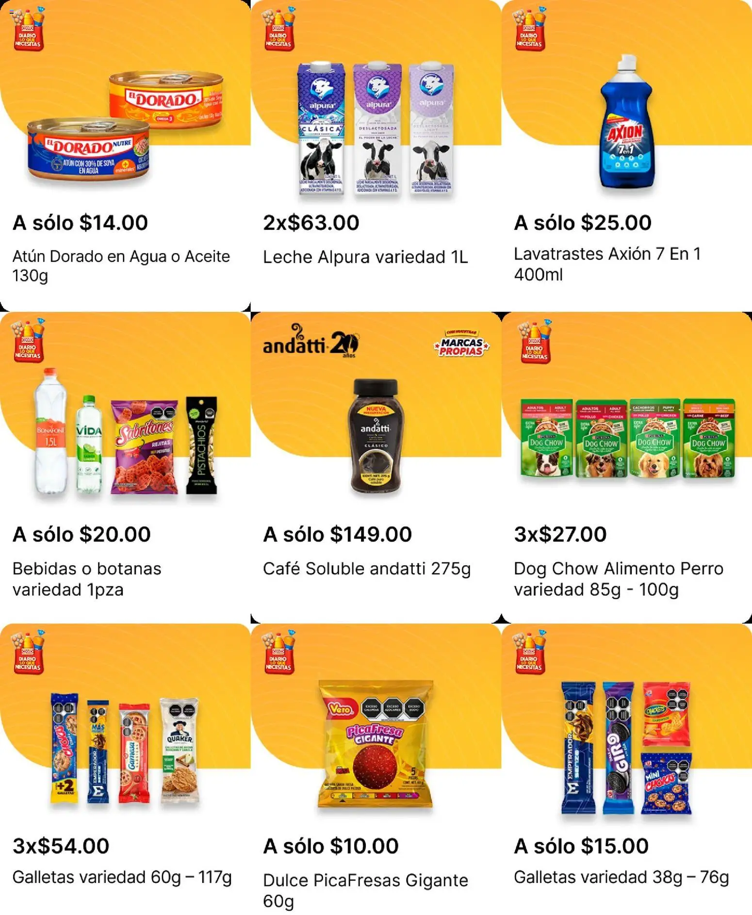Nuevas ofertas de OXXO válidas en toda la República Mexicana desde el 08.01.2026. ¡Encuentra las mejores ofertas en OXXO folleto! | Página: 11 | Productos: Chicles, Fresa, Harina, Mermelada