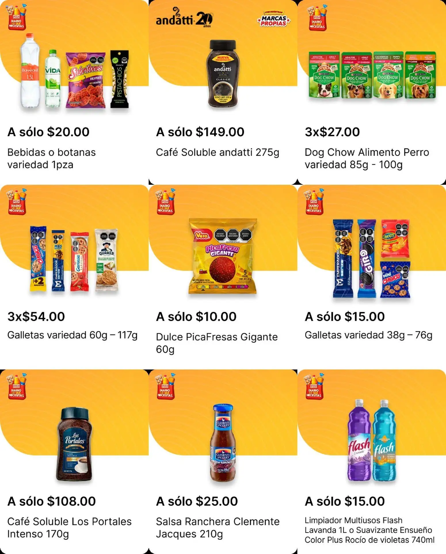 Nuevas ofertas de OXXO válidas en toda la República Mexicana desde el 08.01.2026. ¡Encuentra las mejores ofertas en OXXO folleto! | Página: 11 | Productos: Harina, Aceite, Chocolate, Mermelada