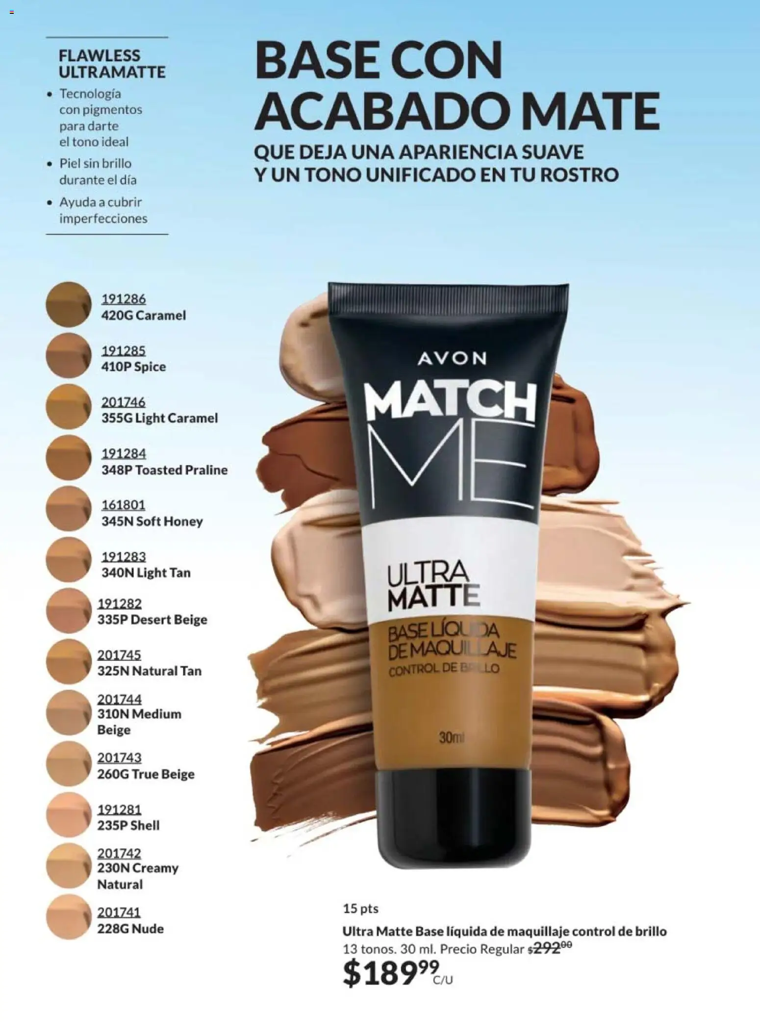 Nuevas ofertas de AVON válidas en toda la República Mexicana desde el 07.11.2025. ¡Encuentra las mejores ofertas en AVON campaña 17 2025! | Página: 128 | Productos: Brillo, Mate, Maquillaje
