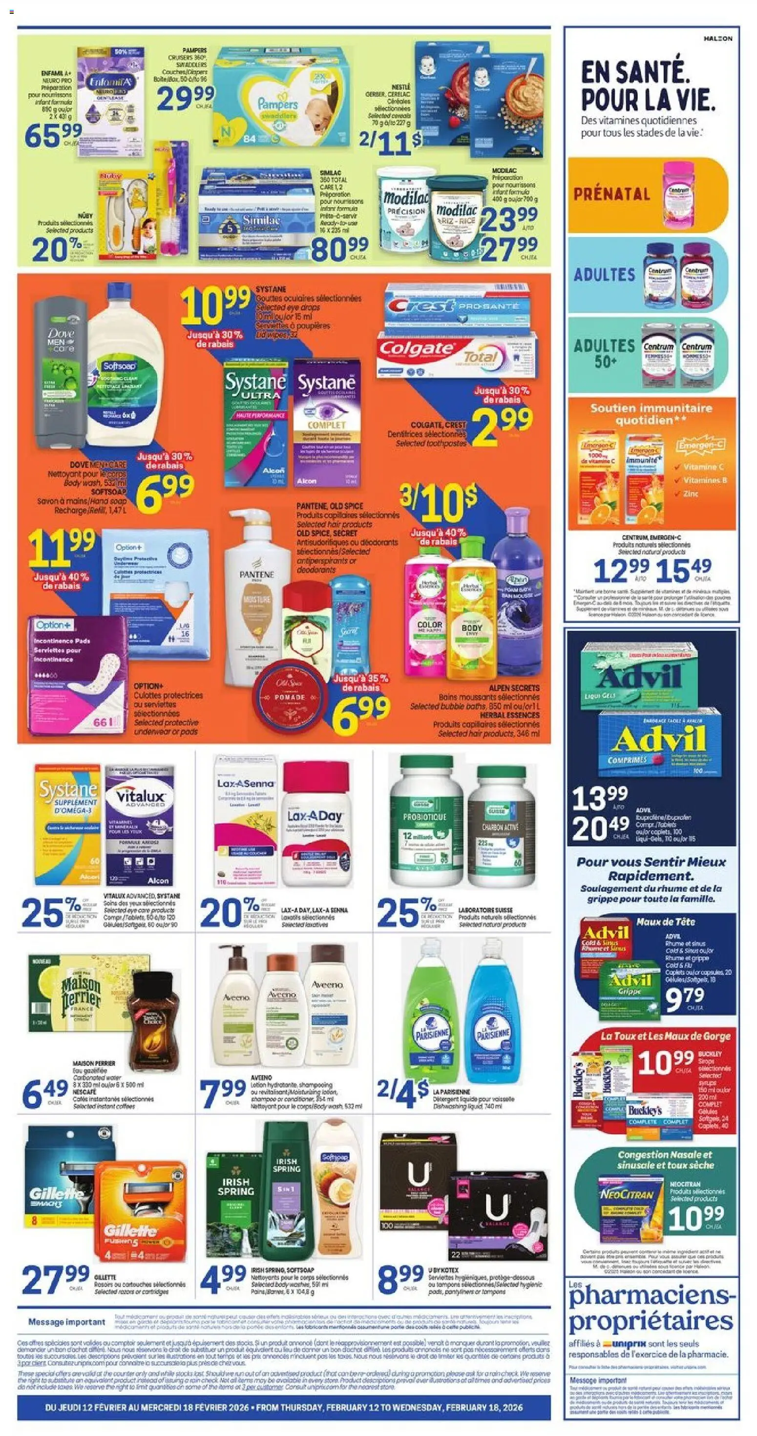 Uniprix flyer valid from 12.02.2026 | Page: 2