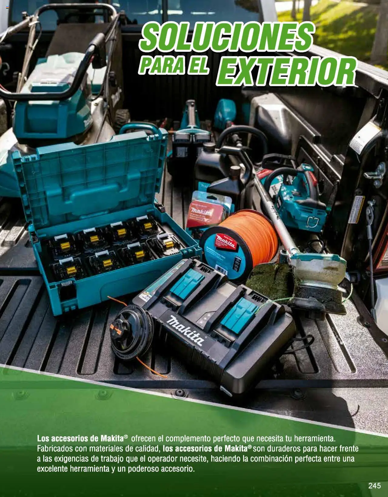 Nuevas ofertas de Makita válidas en toda la República Mexicana desde el 08.07.2024. ¡Encuentra las mejores ofertas en Makita catálogo Accesorios! | Página: 245