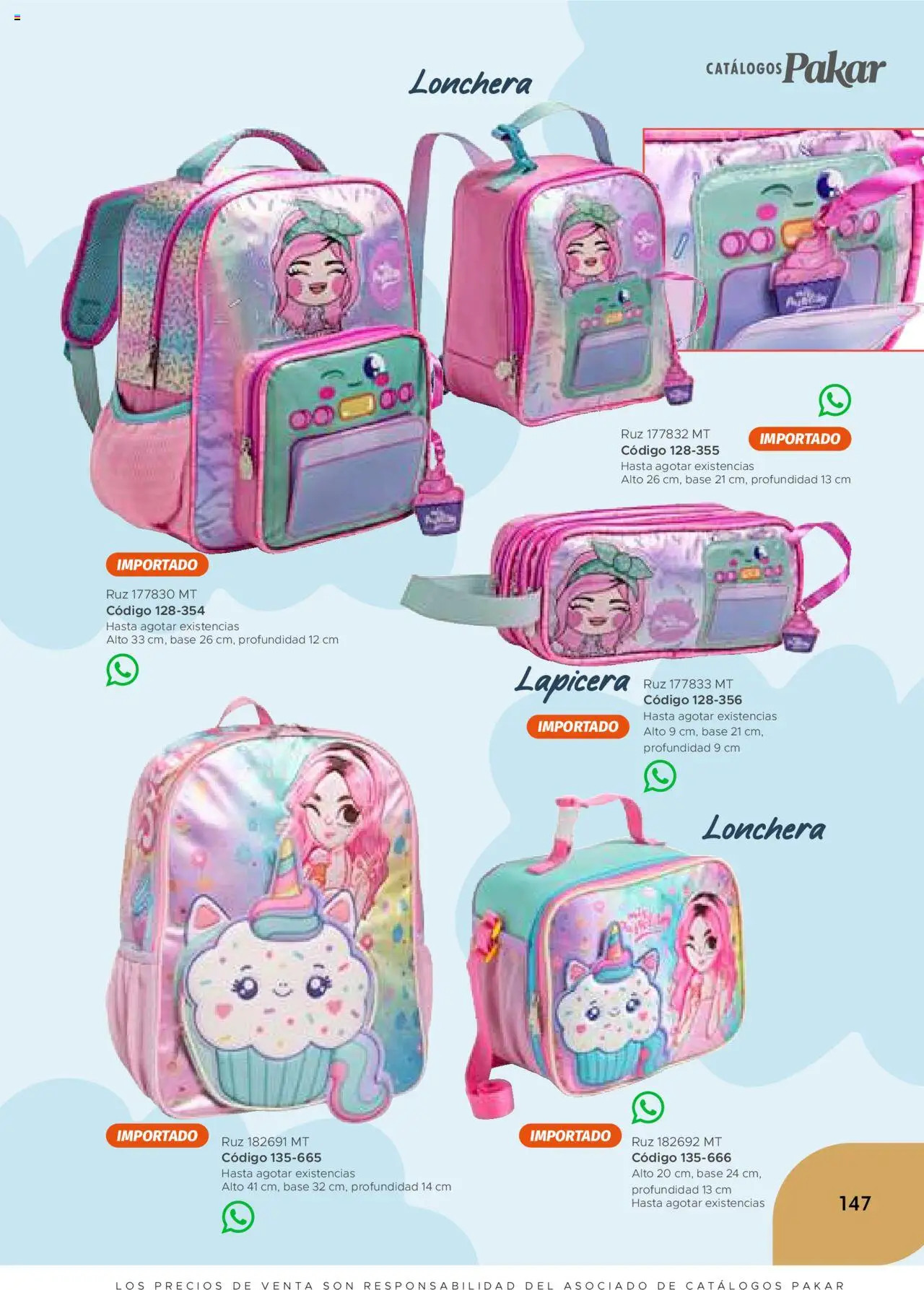 Nuevas ofertas de SC Pakar válidas en toda la República Mexicana desde el 24.07.2025. ¡Encuentra las mejores ofertas en SC Pakar - Catálogo Nina otoño / invierno! | Página: 147