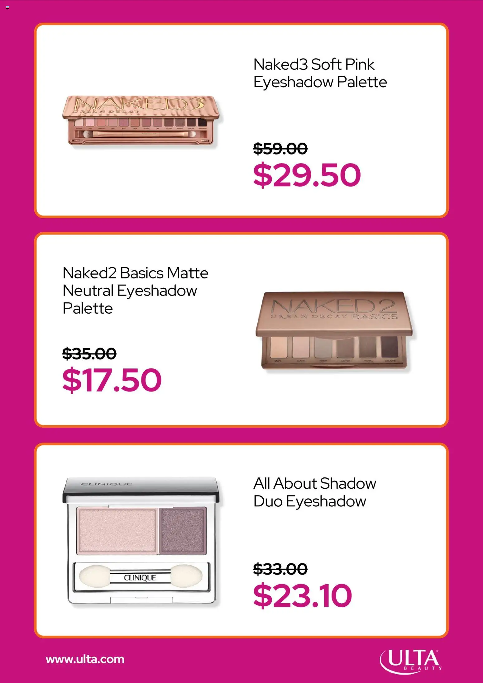 Ulta Beauty Cyber Monday - valid from 30.11.2025 | Page: 2 | Products: Eyeshadow